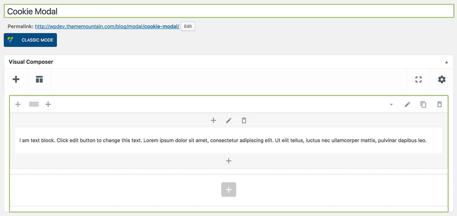 Add Modal Content