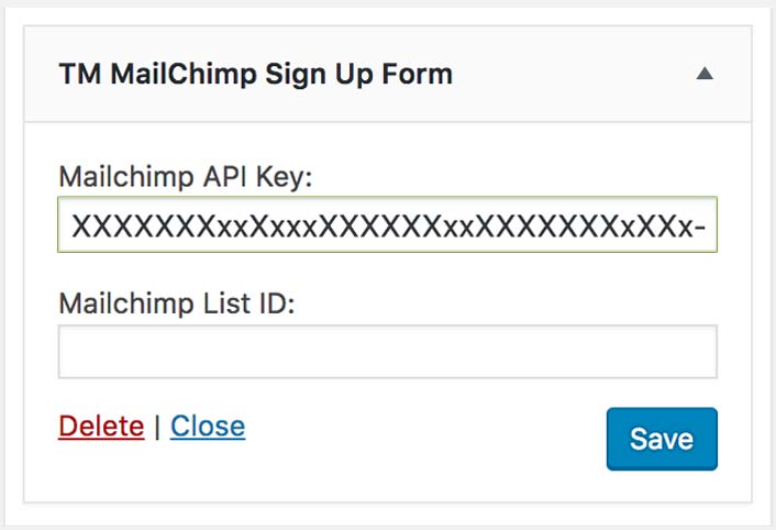 Enter API Key